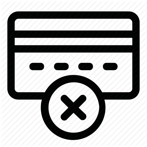 Card, Credit, Empty, Found, Lost, Not Icon