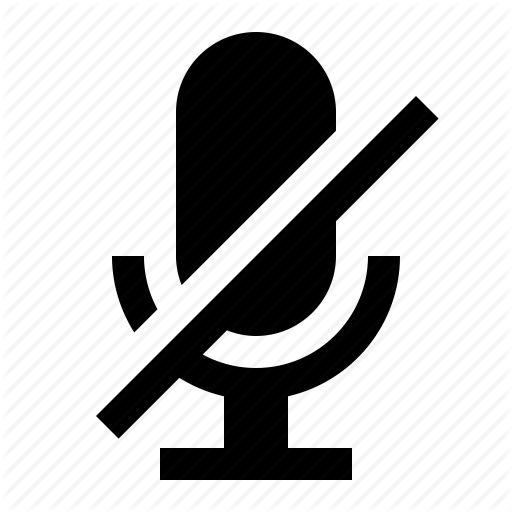 Audio, Microphone, Multimedia, Mute, Off, Sound, Volume Icon