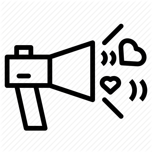 Loudspeaker, Love, Megaphone, Speaker Icon