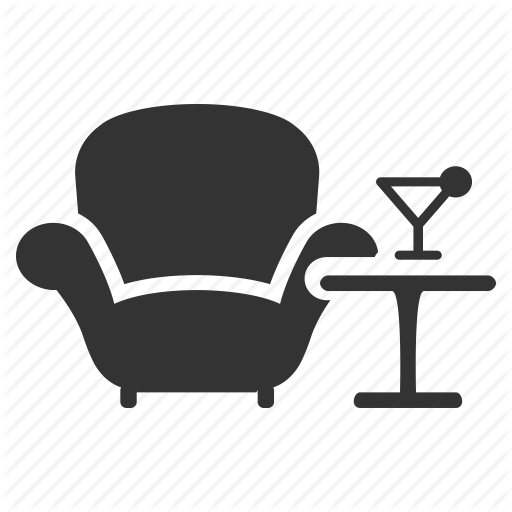 Drink, Executive, Hotel, Lounge, Relax, Sofa, Softdrink Icon