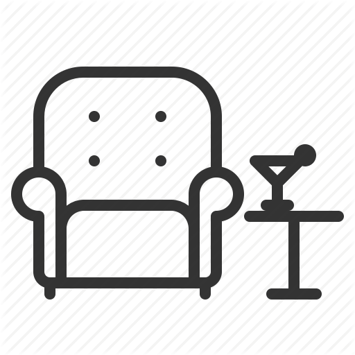 Club, Drink, Executive, Lounge, Night, Party, Sofa Icon