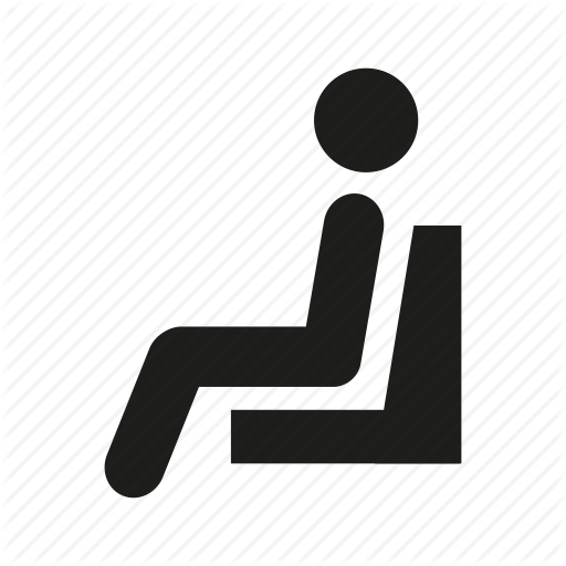 Airport, Chairs, Lounge, Room, Waiting Icon Icon
