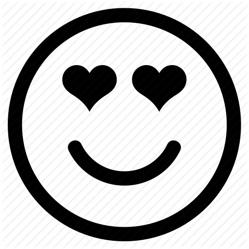 Emoji, Emoticon, Face, Heart, In Love, Love, Round Icon