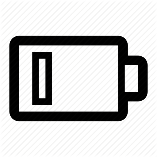 Battery, Charge, Energy, Low Icon