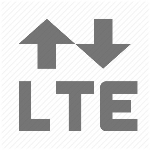 Arrows, Data, Download, Internet, Lte, Signal, Transfer, Upload Icon