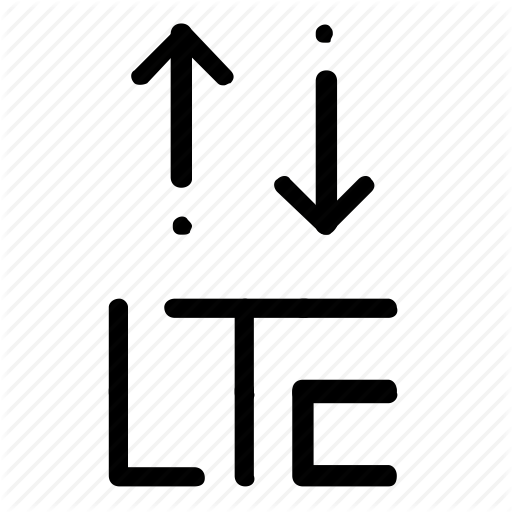 Connection, Data, Lte, Network Icon