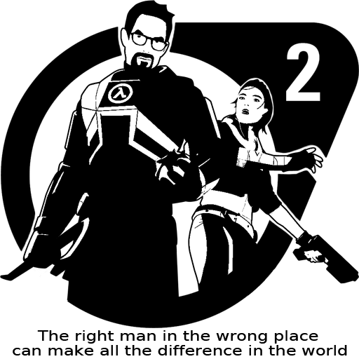 Gordon And Alyx Team Fortress Sprays