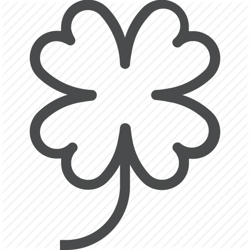 Clover, Four, Leaf, Luck, Lucky, Plant Icon