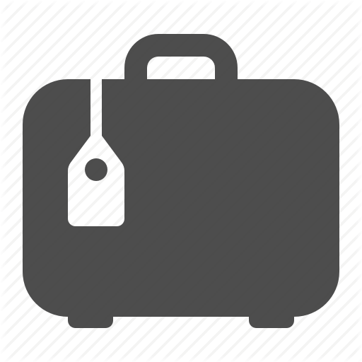 Airport, Baggage, Briefcase, Luggage, Suitcase, Tag Icon