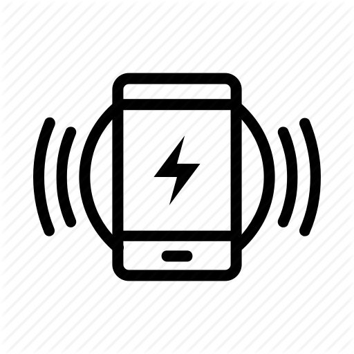 Battery, Charging, Electric, Gadget, Power, Smartphone, Wireless Icon