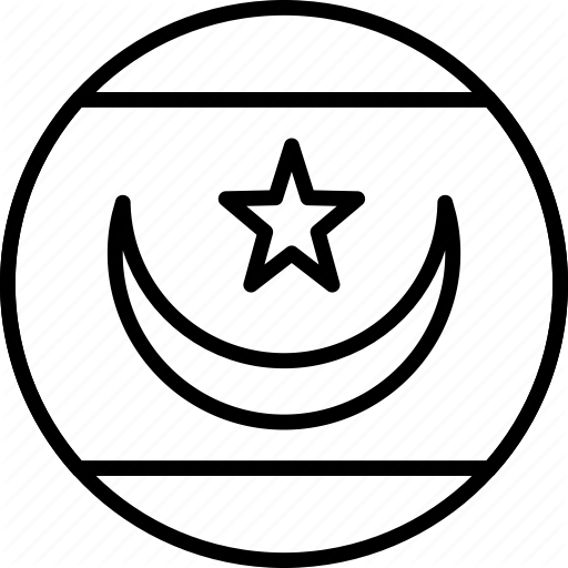 Flag, Mauritania, Mrt, Nation, World Icon