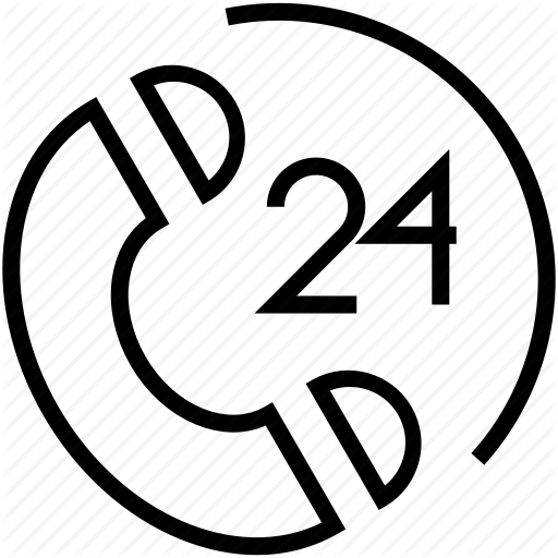 Hours, Sale, Service Icon