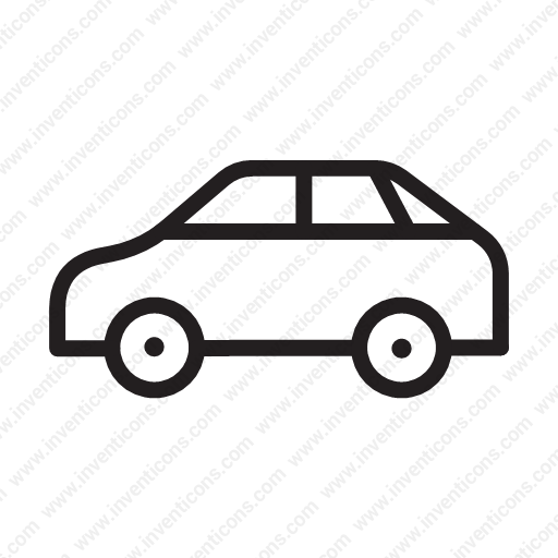 Download Luxury Vehicle,hatchback,car,cars,car Icon Inventicons