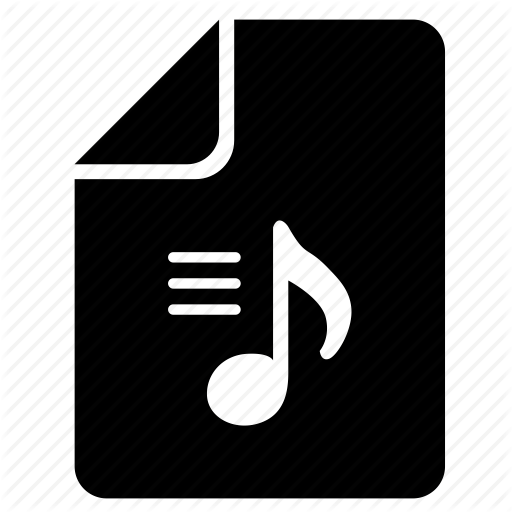 Audio, File, Lyrics, Music, Song Icon
