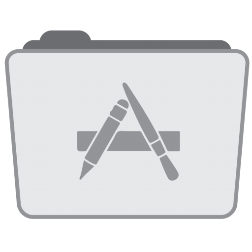 Folder Applications Icon Stock Folder Style Iconset Hamza Saleem