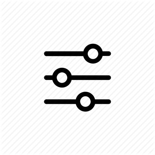 Change, Options, Preferences, Settings, Sliders, Toggle Icon