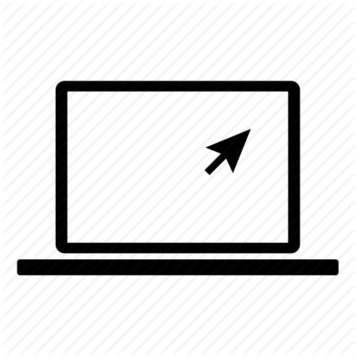 Computer, Cursor, Laptop, Mac, Pointer, Technology Icon