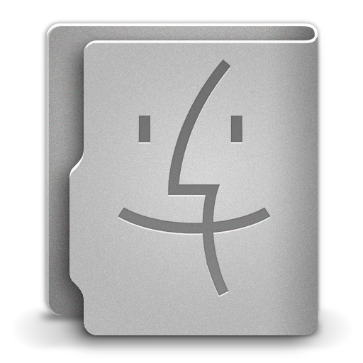 Finder Icon Aquave Metal Iconset