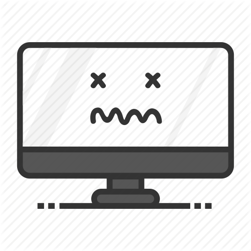 Computer, Confused, Desktop, Emoji, Mac, Monitor, Screen Icon