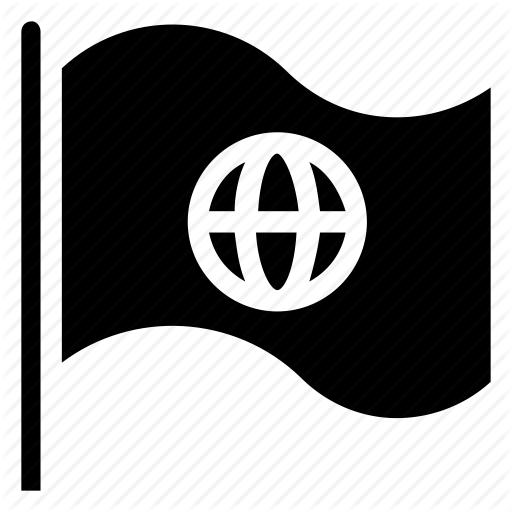 Flag, International, Language Icon