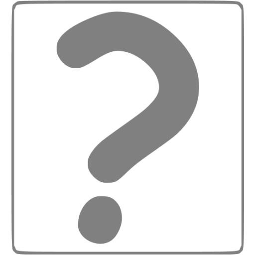 Gray Question Mark Icon