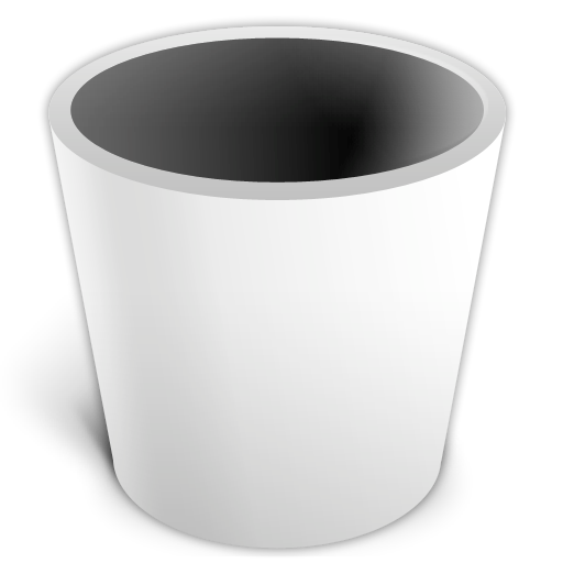 Recycle Bin, Blank, Trash, Empty Icon
