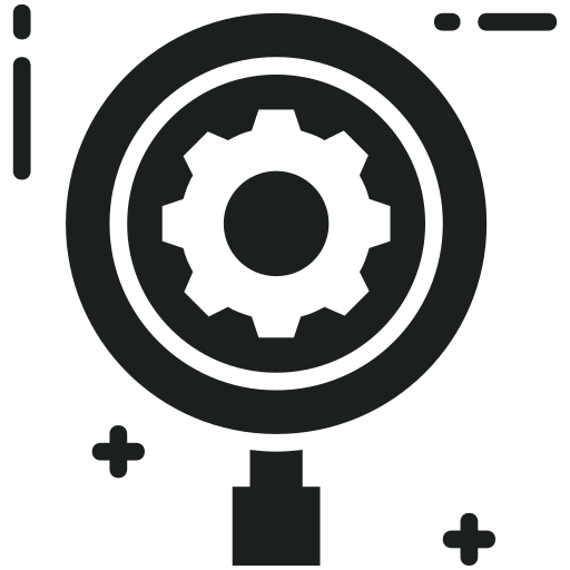 Customize, Magnifier, Magnifying, Lens, Options, Search, Settings