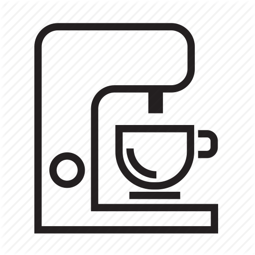 Cafe, Coffee, Coffee Machine, Coffee Shop, Machine Icon