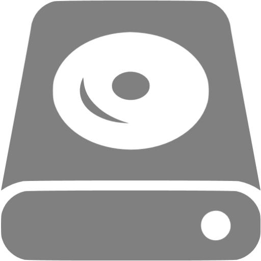 Gray Hdd Icon