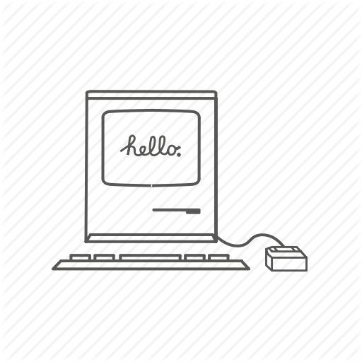 Apple, Computer, Mac, Macintosh, Old Mac Icon