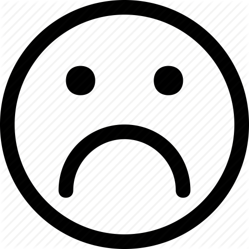 Sad User Icon
