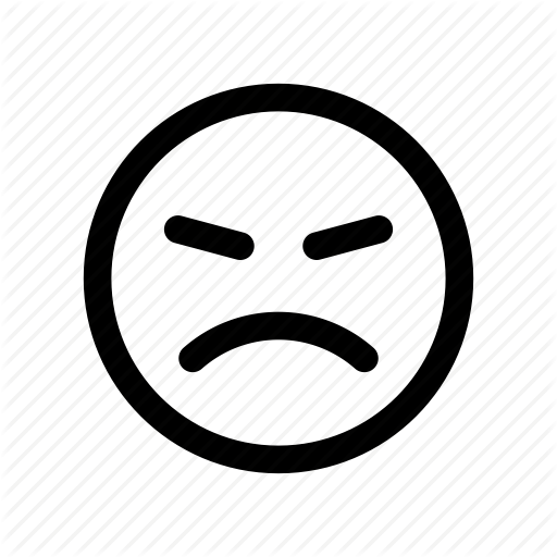 Angry, Bitter, Emoji, Emoticon, Mad, Unhappy, Upset Icon