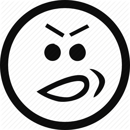 Angry, Emoji, Emoticon, Face, Mad Icon