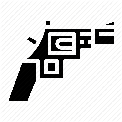 Firearms, Gun, Revolver, Weapon Icon