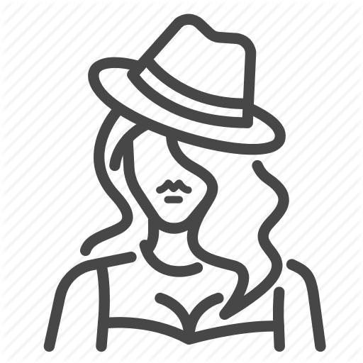 Gangster, Girl, Lady, Mafia, Member, Woman Icon