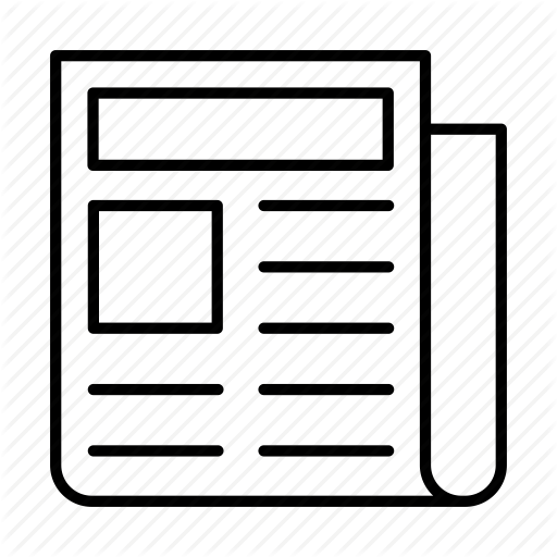 Magazine Vector Icon