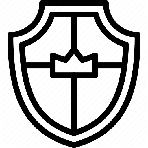 Fairytale, Kingdom, Protect, Shield Icon