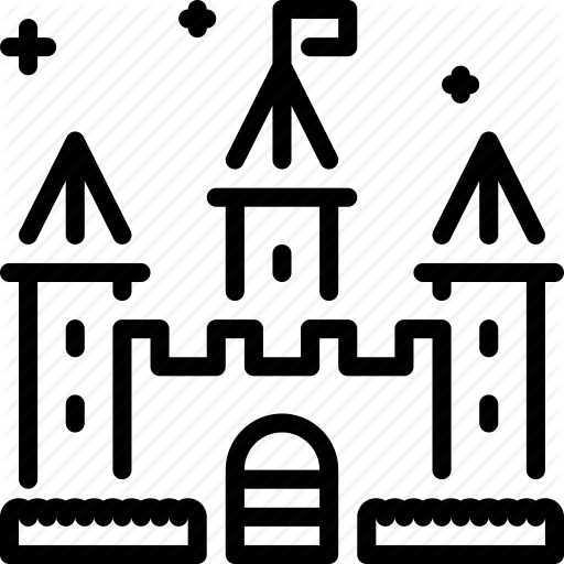 Castle, Fairytale, Fantasy, Kingdom Icon