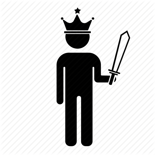 Castle, Human, King, Kingdom, Rule Icon