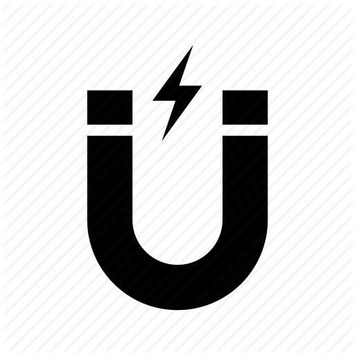 Electric, Lightning, Magnet, Power Icon