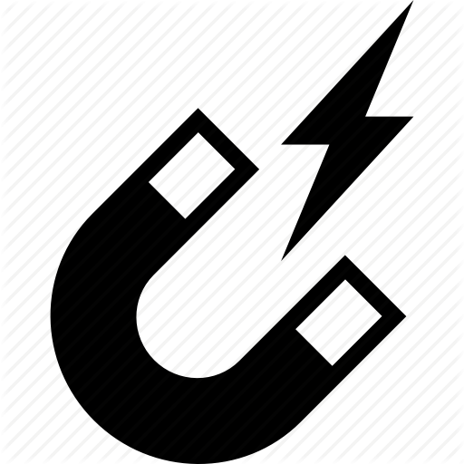 Attraction, Bolt, Electric, Horseshoe, Magnet, Magnetic Icon