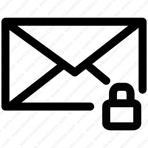 Download Communication,mail Lock,email,message,mail Icon Inventicons