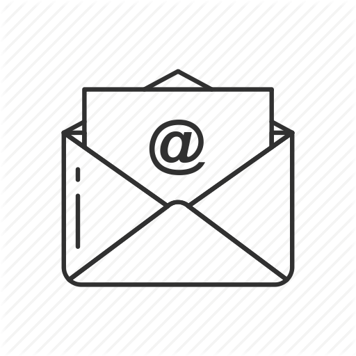 Email, Illustration, White, Transparent Png Image Clipart Free