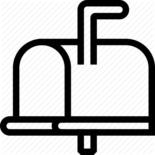 Flag, Mail Delivery, Mailbox, Post Office, Snail Mail Icon
