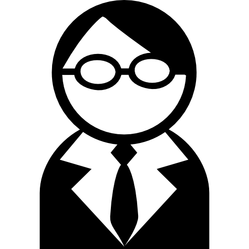 Avatar With Glasses And Tie