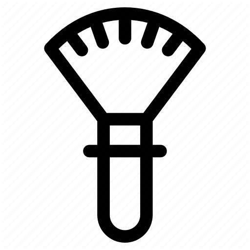 Beauty, Brush, Cosmetics, Makeup Icon