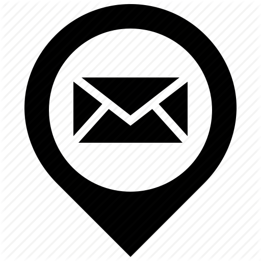 Letter, Location, Mal, Map, Pin, Place Icon