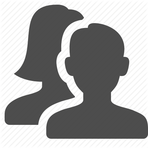 Female, Male, Man, Media, Social, Users, Woman Icon