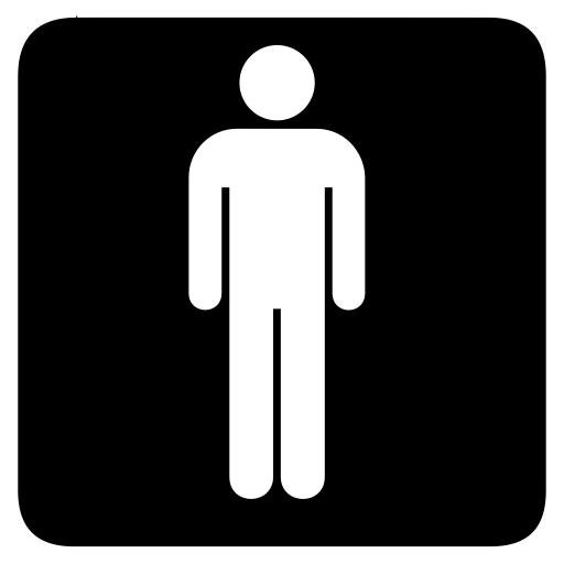 Mens, Male, Men, Room, Toilet Icon