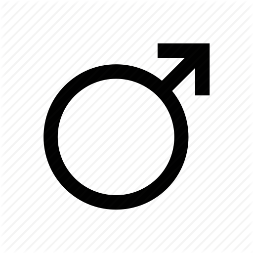 Gender, Male, Male Sign, Men, Sex Icon